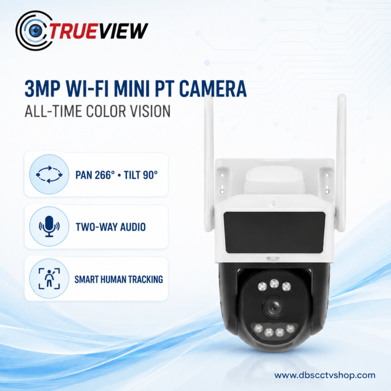 Trueview T18290S 3MP Wi-Fi Mini PT All-Time Color Camera