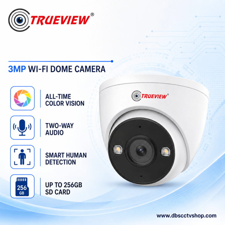 Trueview T18294S 3MP Wi-Fi Dome All-Time Color Camera